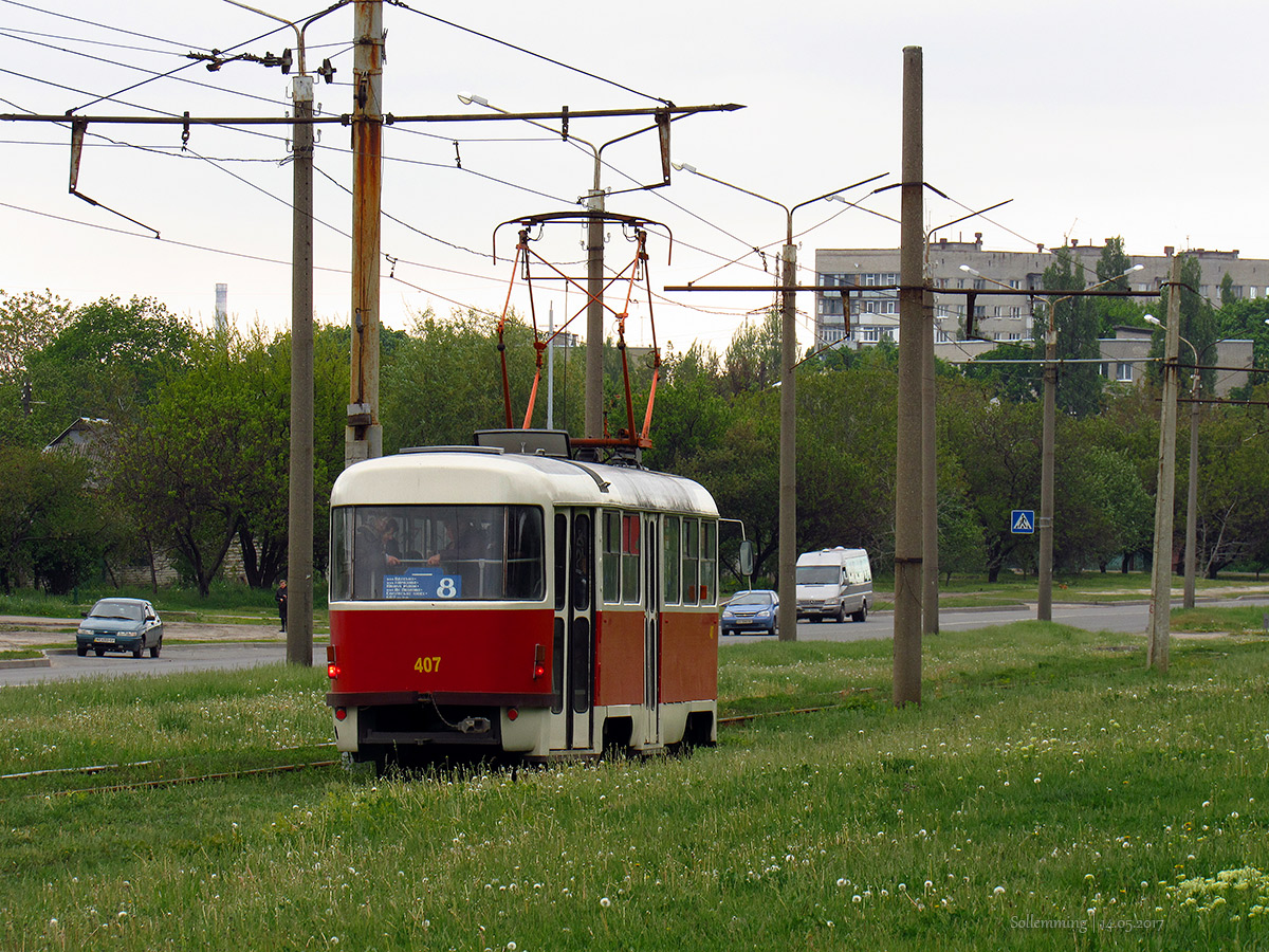 Harkiv, Tatra T3SUCS № 407