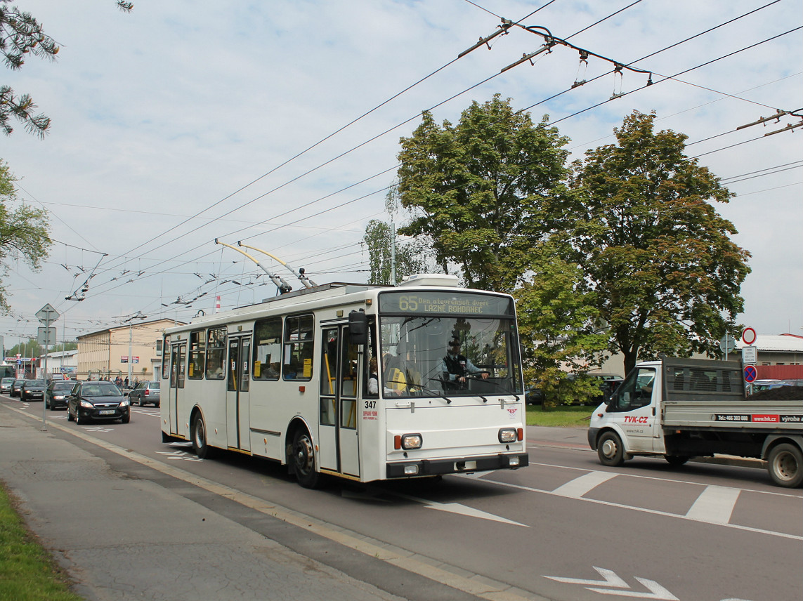 Пардубице, Škoda 14TrM № 347; Пардубице — Празднование 65-летия троллейбусного движения в Пардубице