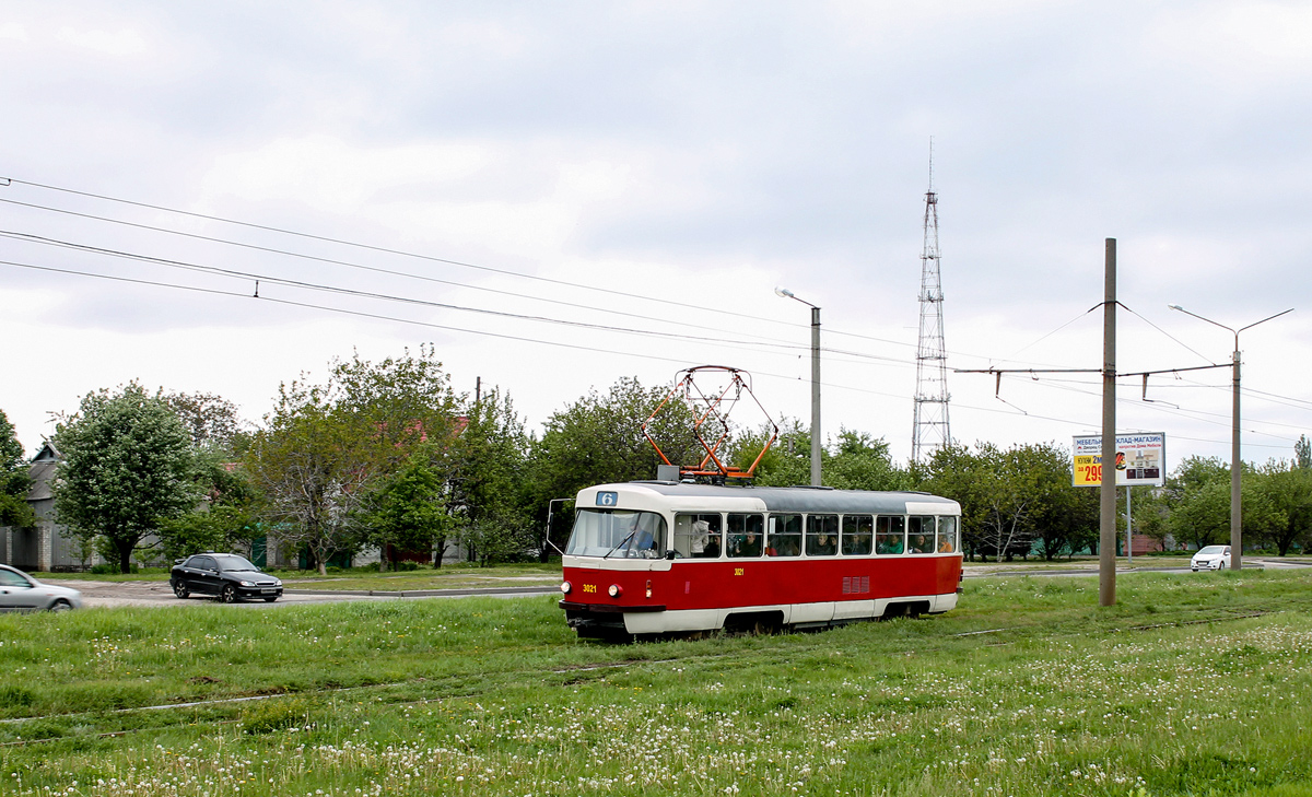 Kharkiv, Tatra T3SUCS № 3021