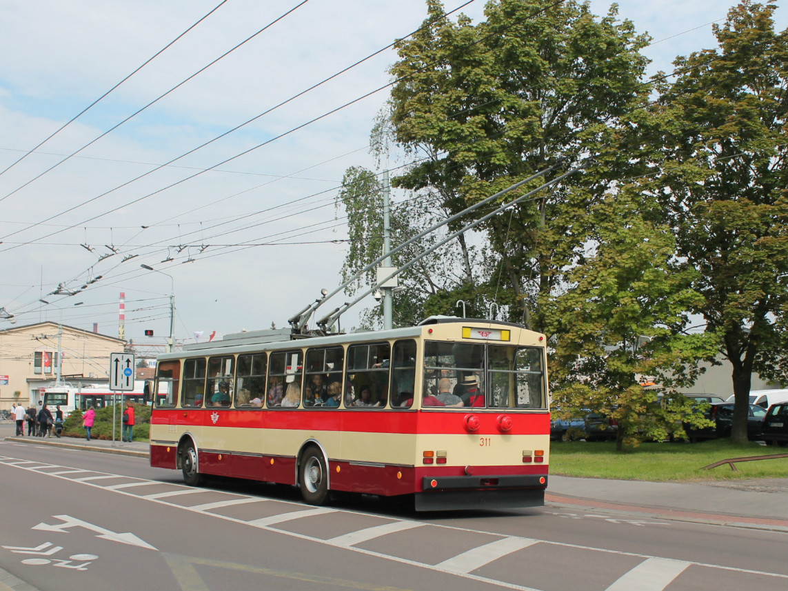 Пардубице, Škoda 14Tr08/6 № 311; Пардубице — Празднование 65-летия троллейбусного движения в Пардубице