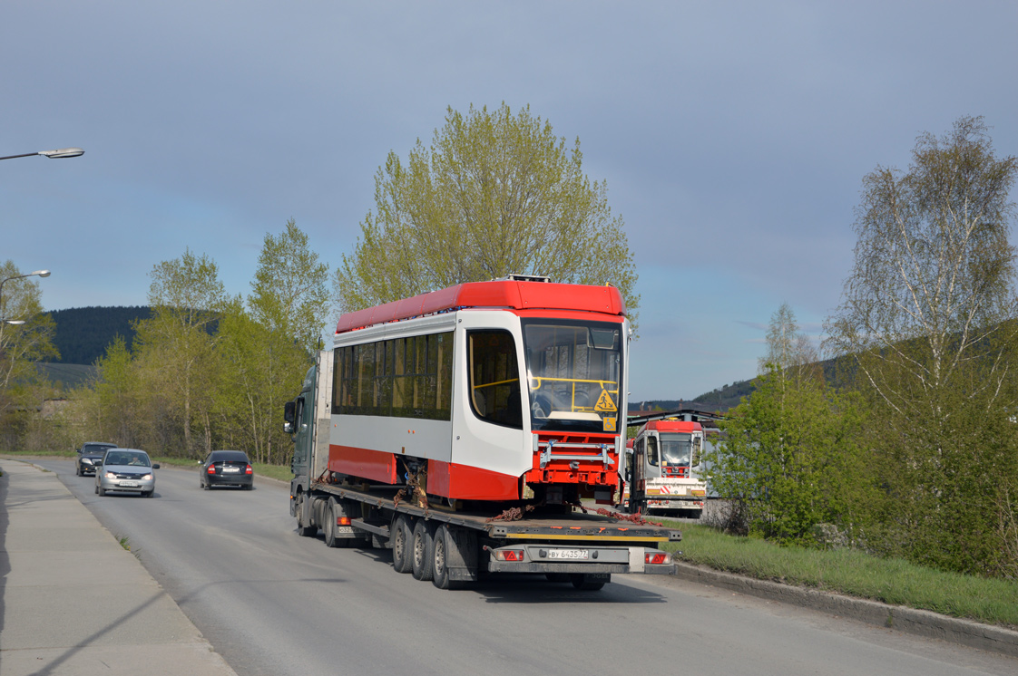 Уст Катав — Трамвайные вагоны для Самары