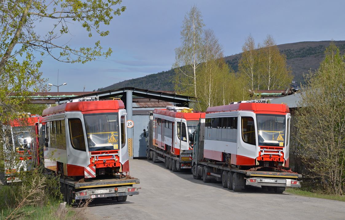 Усть-Катав — Трамвайные вагоны для Самары