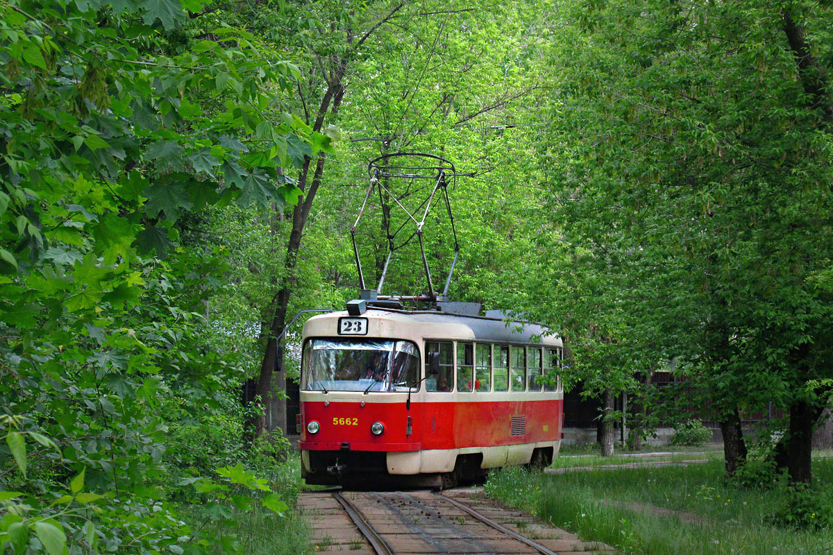 Kyiv, Tatra T3SUCS # 5662