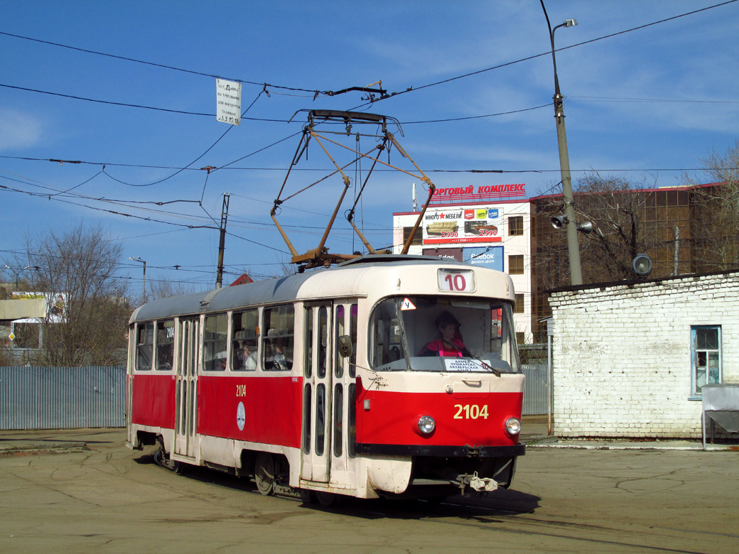 Ульяновск, Tatra T3SU № 2104