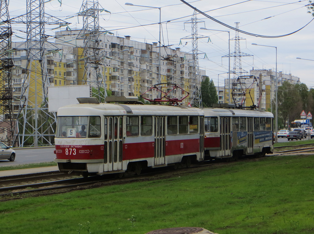 Самара, Tatra T3E № 873