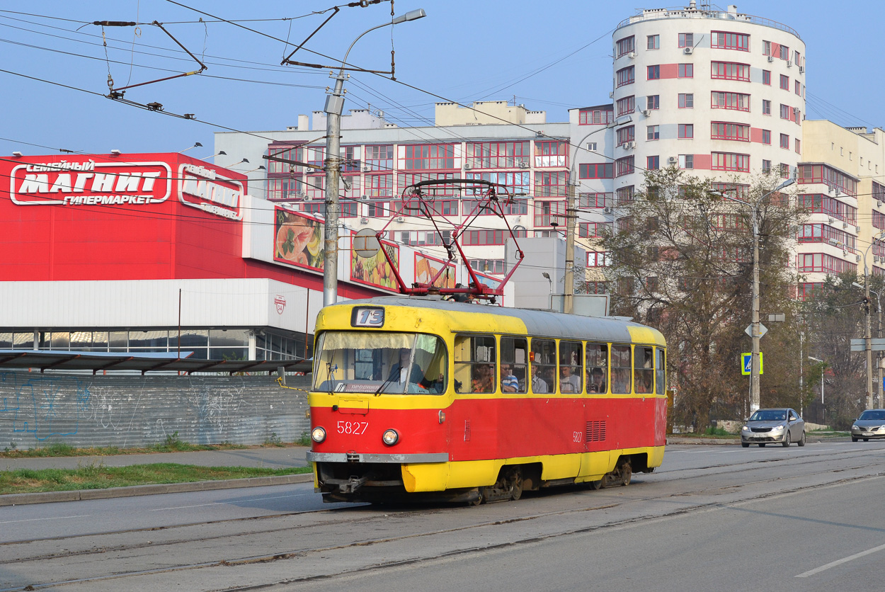 Валгаград, Tatra T3SU № 5827