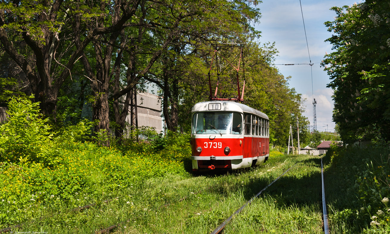 Doņecka, Tatra T3SU (2-door) № 3739
