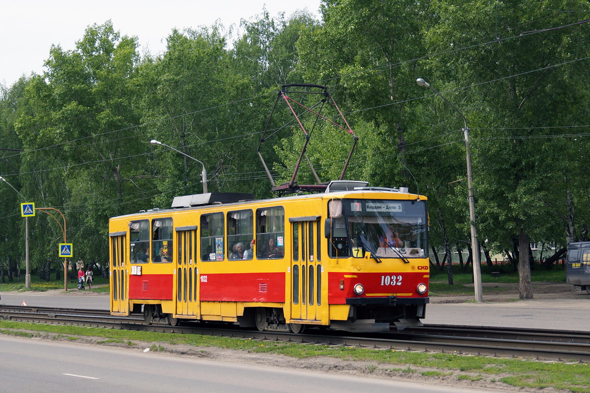 Barnaul, Tatra T6B5SU № 1032