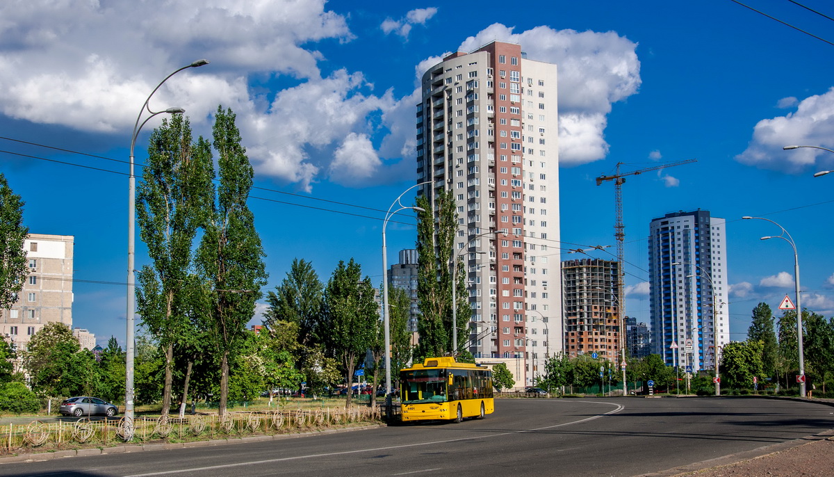 Киев — Троллейбусные линии: Оболонь, Куреневка, Приорка, Виноградарь