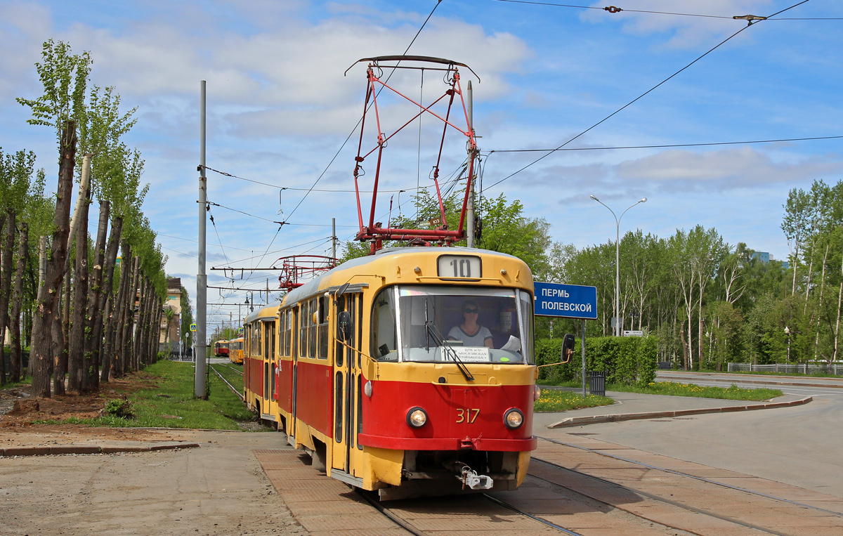 Екатеринбург, Tatra T3SU № 317