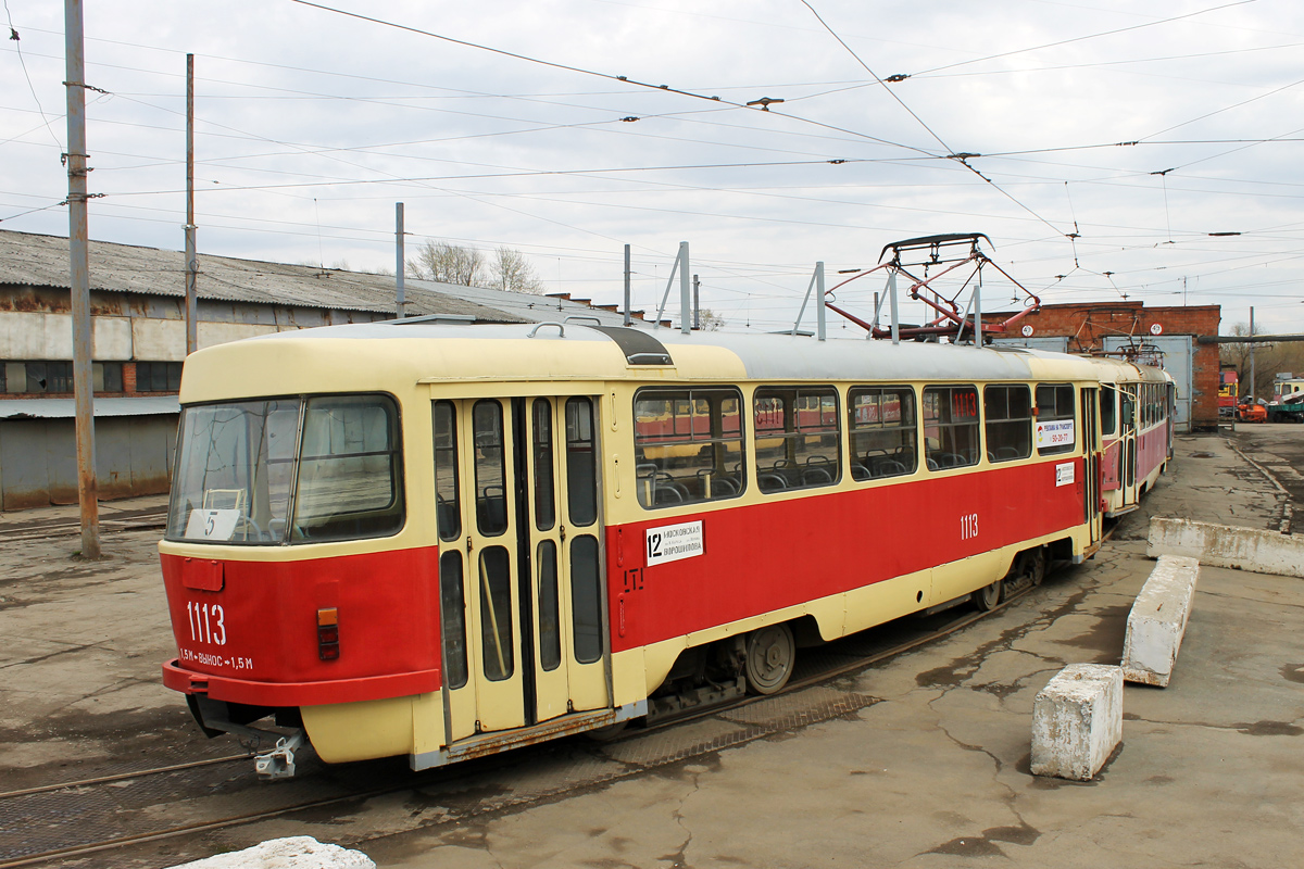 Ijevsk, Tatra T3SU (2-door) N°. 1113