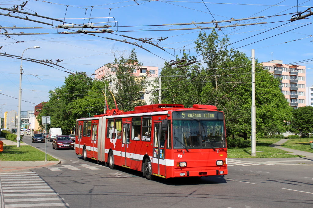 Ческе-Будеёвице, Škoda 15Tr13/7M № 54