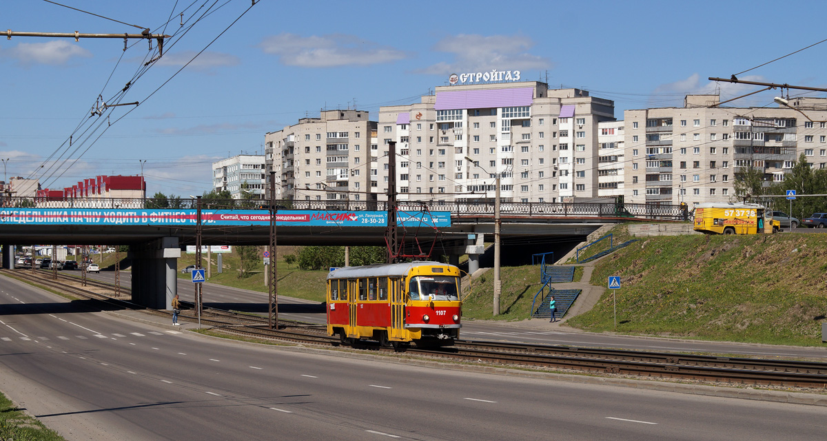 Barnaul, Tatra T3SU Nr. 1107