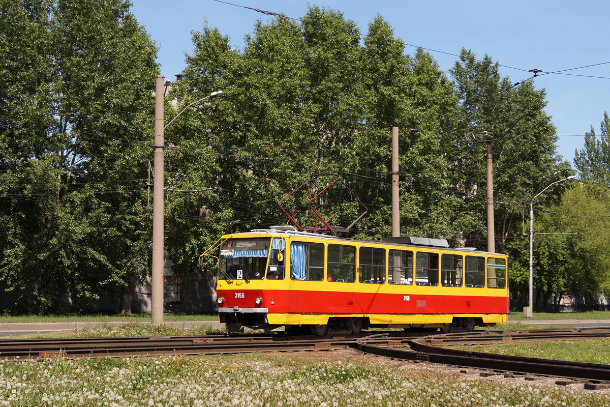 Барнаул, Tatra T6B5SU № 3168