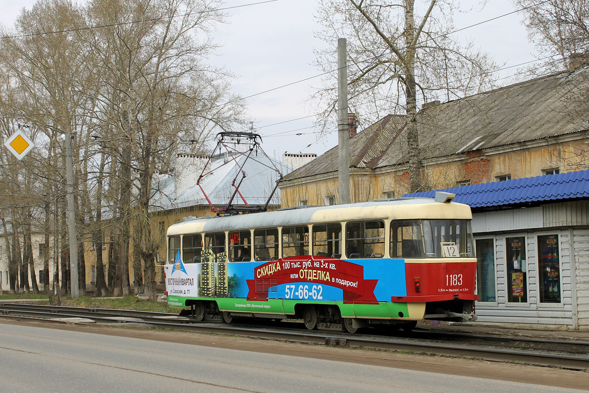 Ижевск, Tatra T3K № 1183
