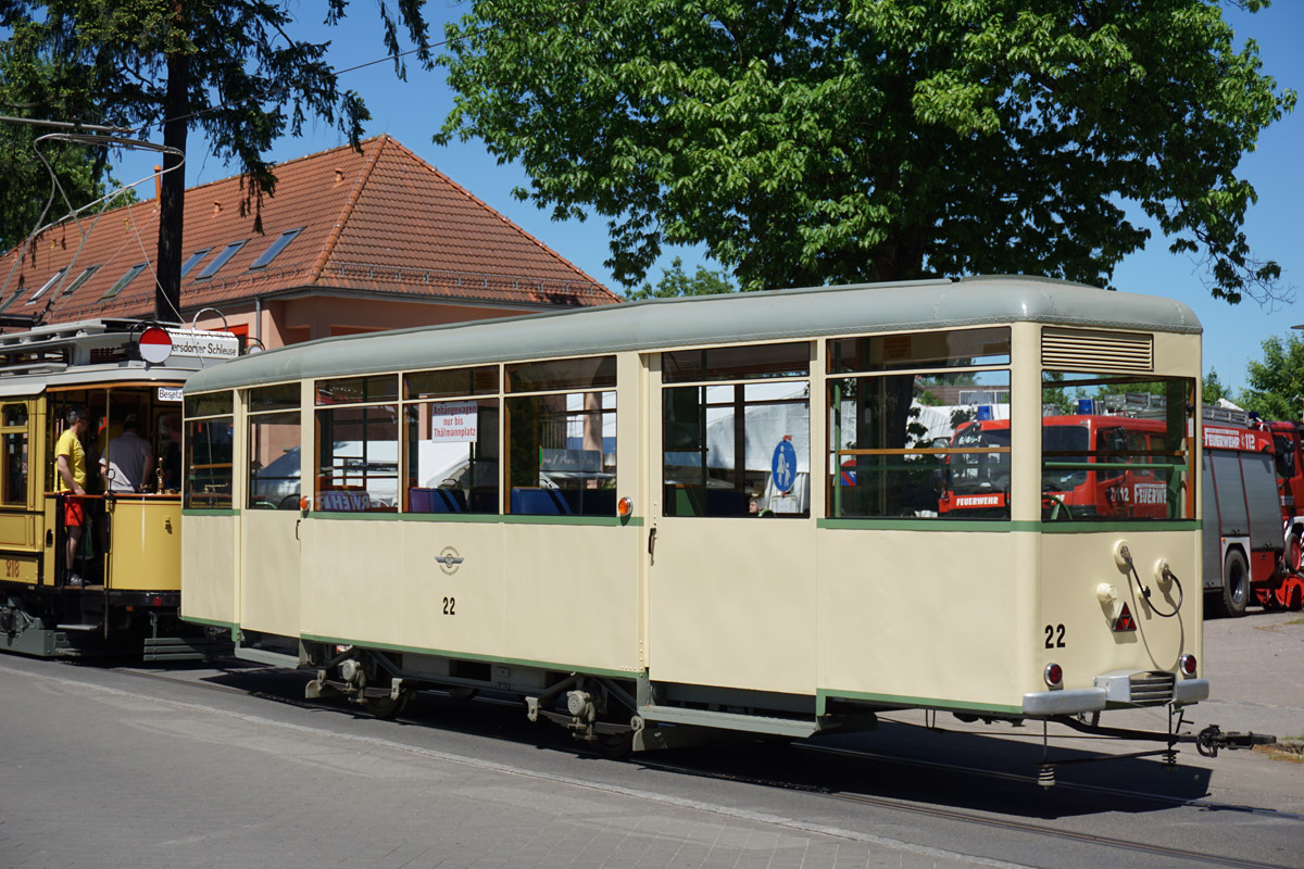 Woltersdorf, Uerdingen KSW trailer car № 22