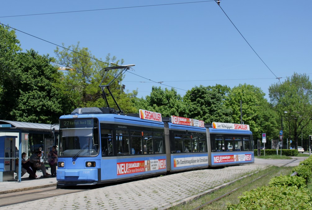 München, Adtranz R2.2b č. 2159