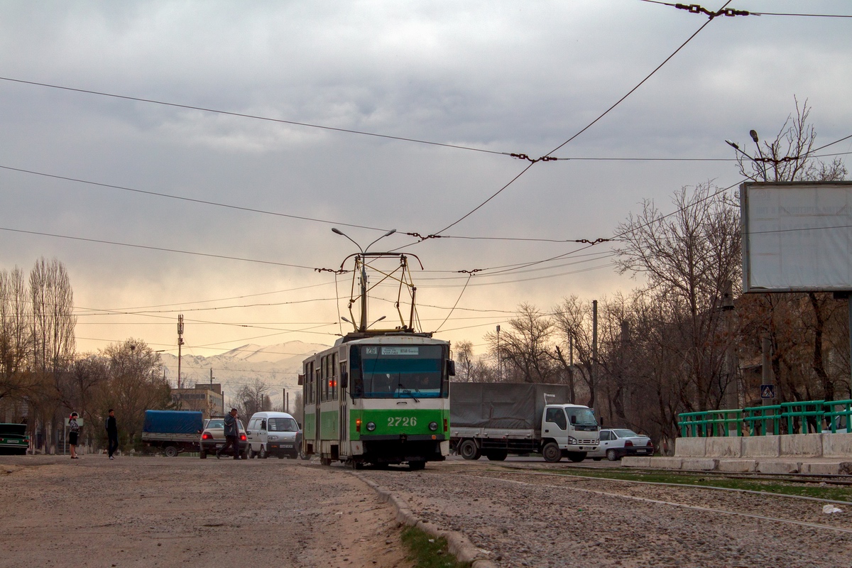 Ташкент, Tatra T6B5SU № 2726