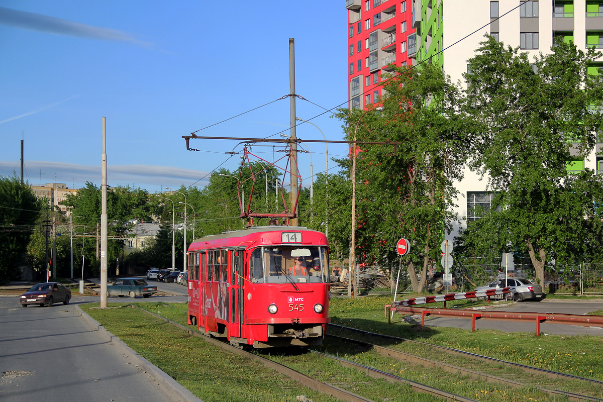 Jekaterinburg, Tatra T3SU Nr. 545