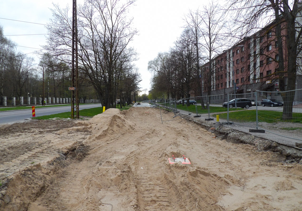 Tallinn — Reconstruction of the tramway and depot in Kopli 2016-2017