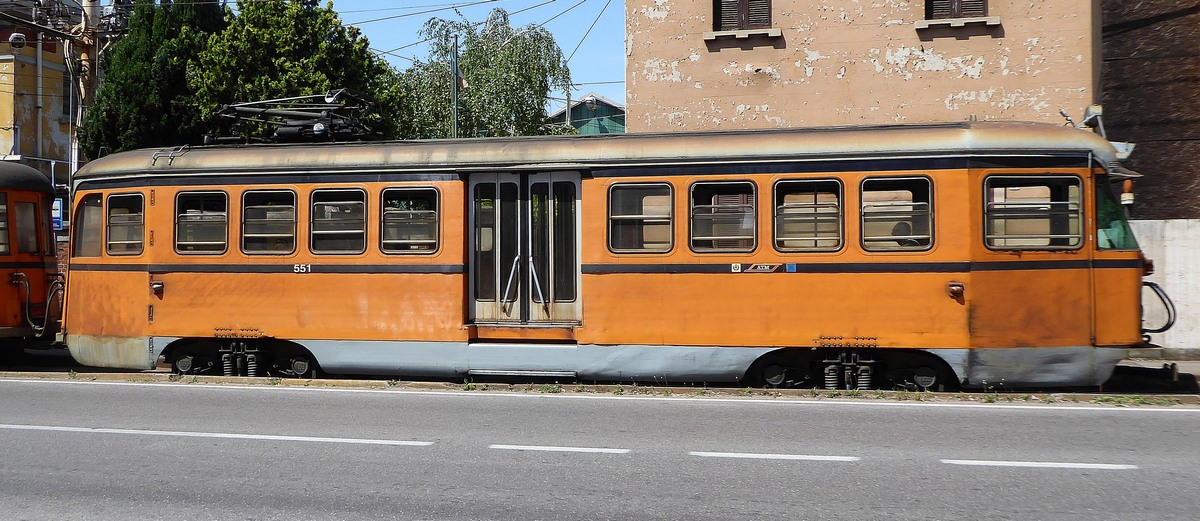Milāna, ATM Bloccati series 500-B № 551; Milāna — Suburban tramway line "Comasina"-"Limbiate"
