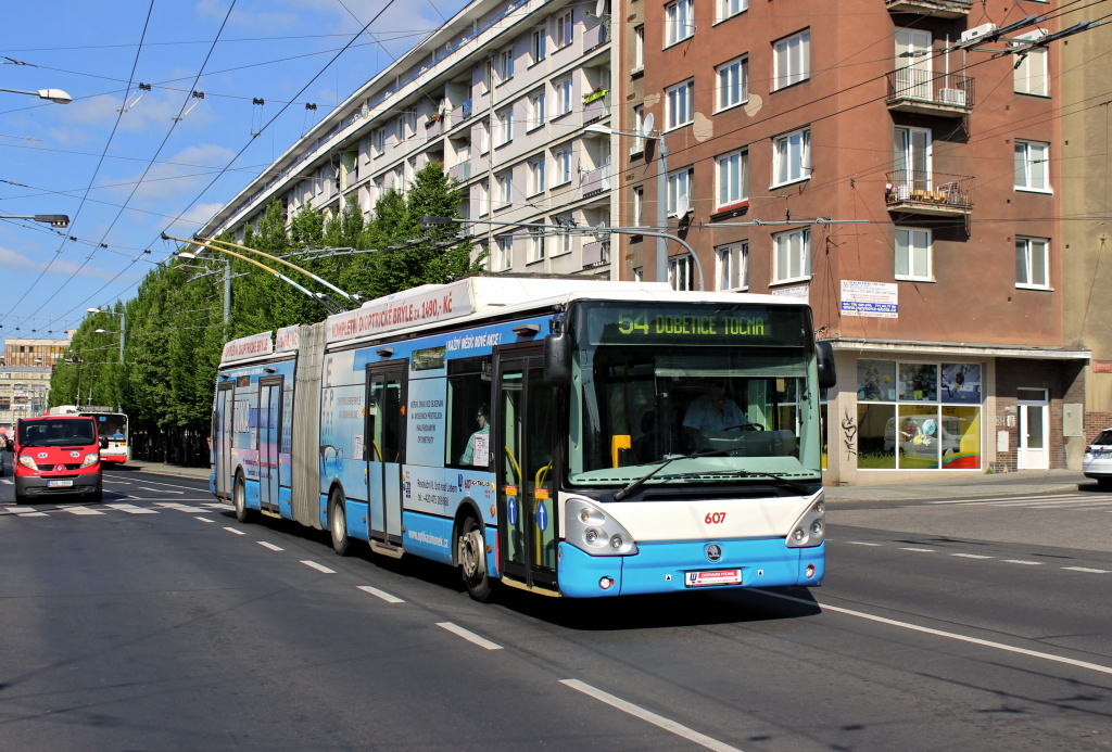 Усці-над-Лабем, Škoda 25Tr Irisbus Citelis № 607