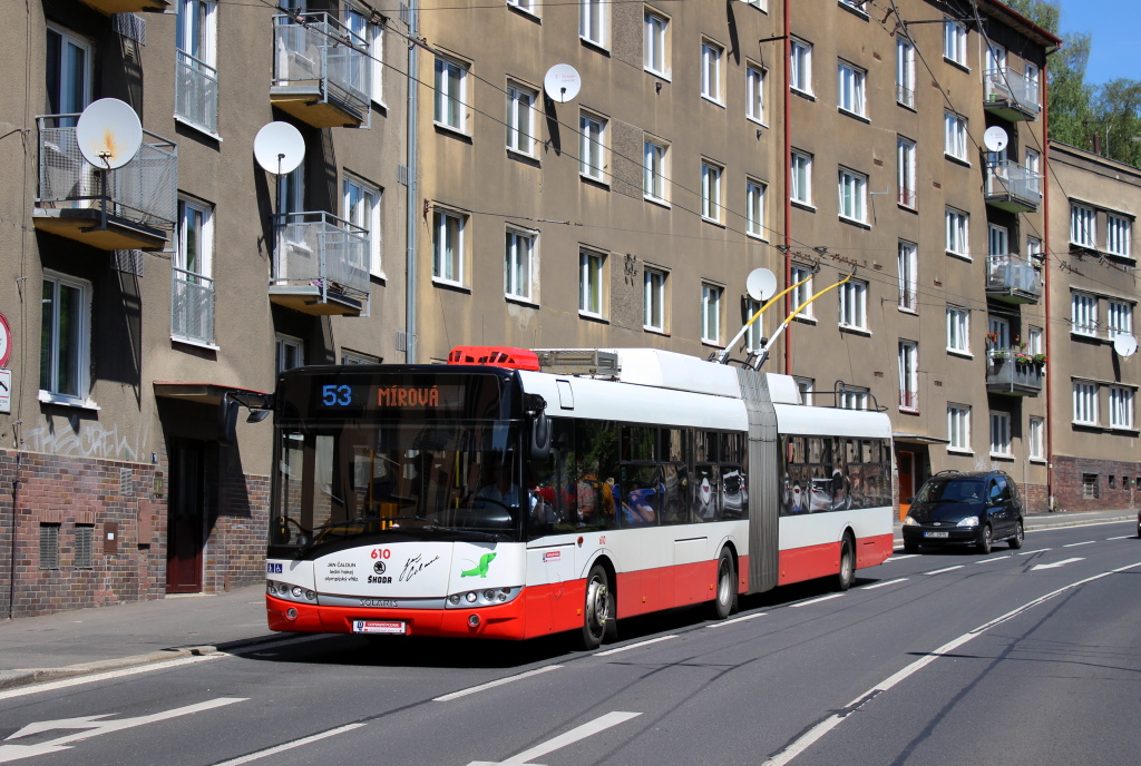 Ústí nad Labem, Škoda 27Tr Solaris III Nr. 610