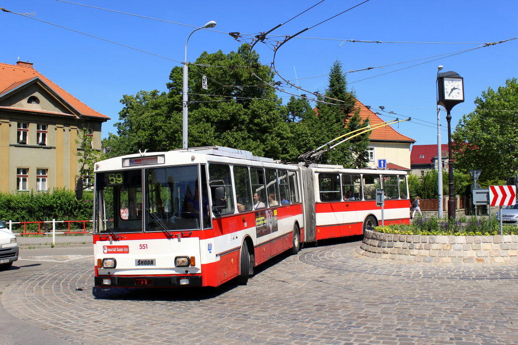 Ústí nad Labem, Škoda 15Tr12/6 — 551