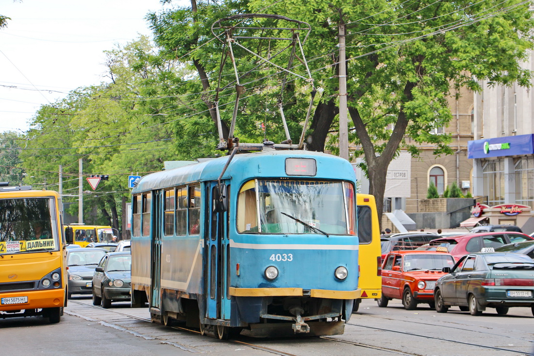 Одесса, Tatra T3R.P № 4033