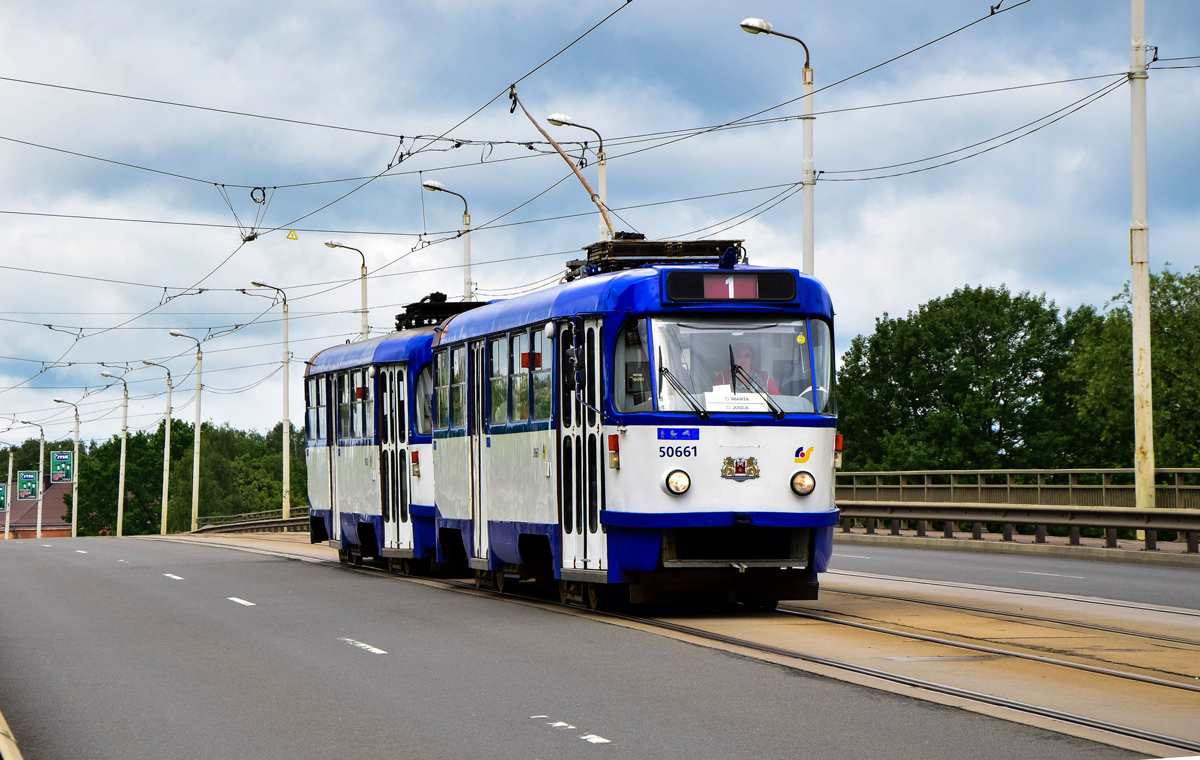 Рига, Tatra T3A № 50661