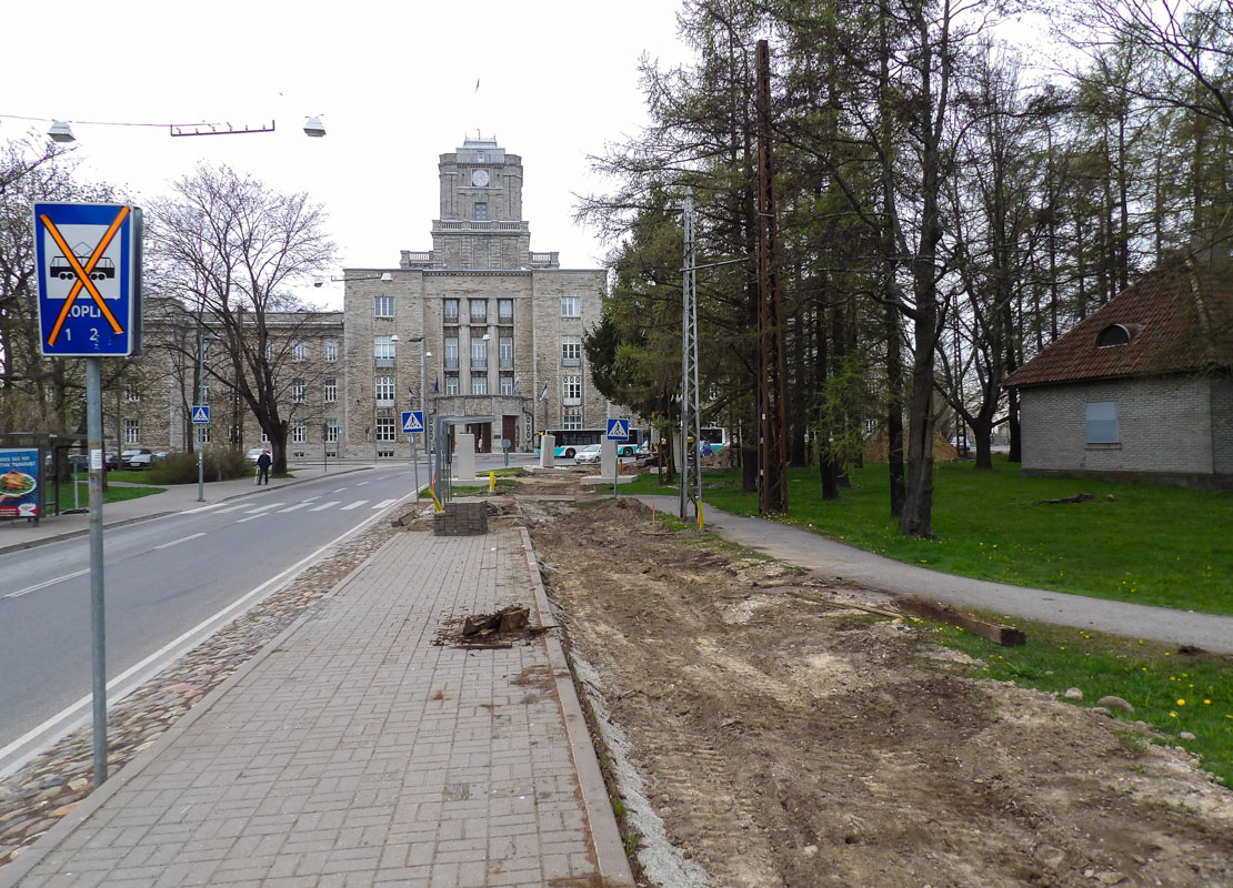 Талін — Реконструкция путей и депо в направлении Копли 2016-2017