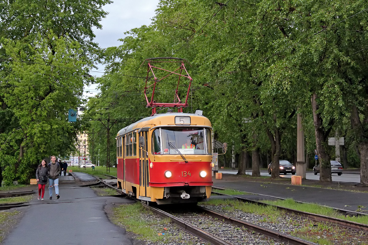 Yekaterinburg, Tatra T3SU Nr 134