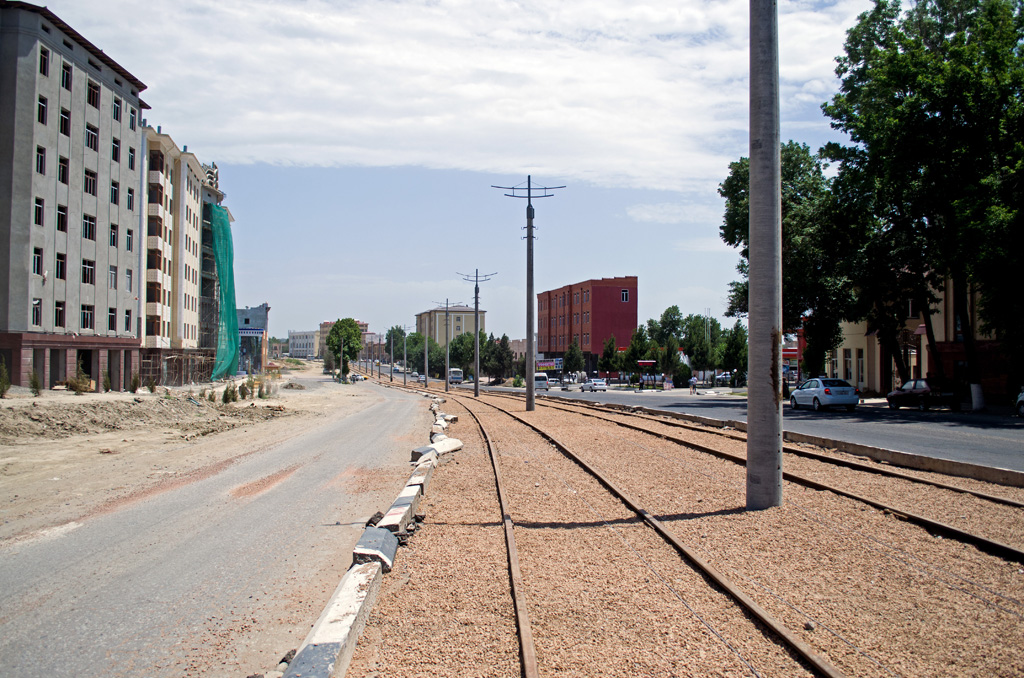 Samarkandas — Tramway Line Construction