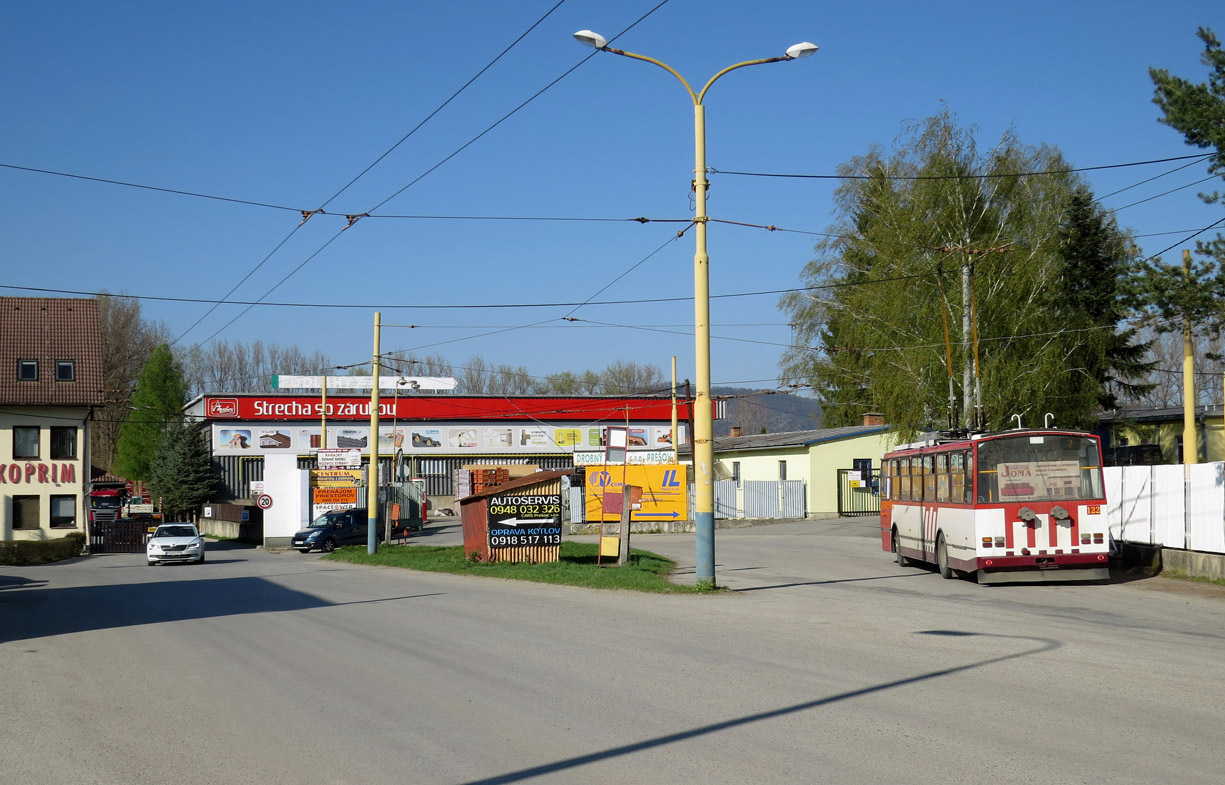 Prechov — Trolleybus Lines and Infrastructure