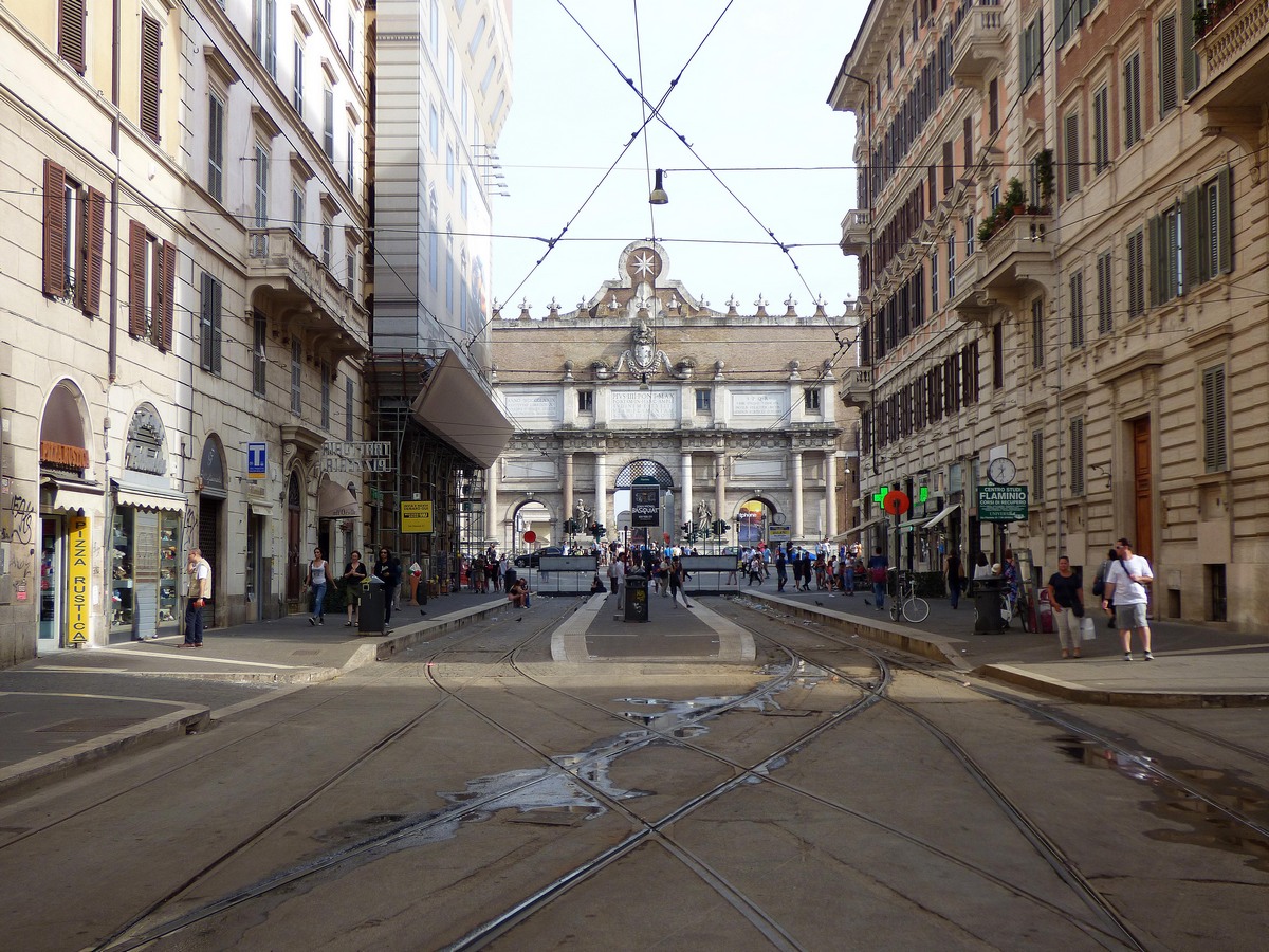 Рим — Трамвай: линии и инфраструктура
