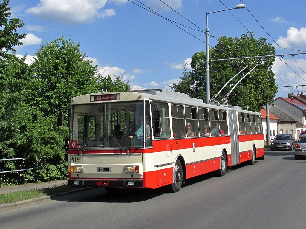 Пльзень, Škoda 15Tr02/6 № 414