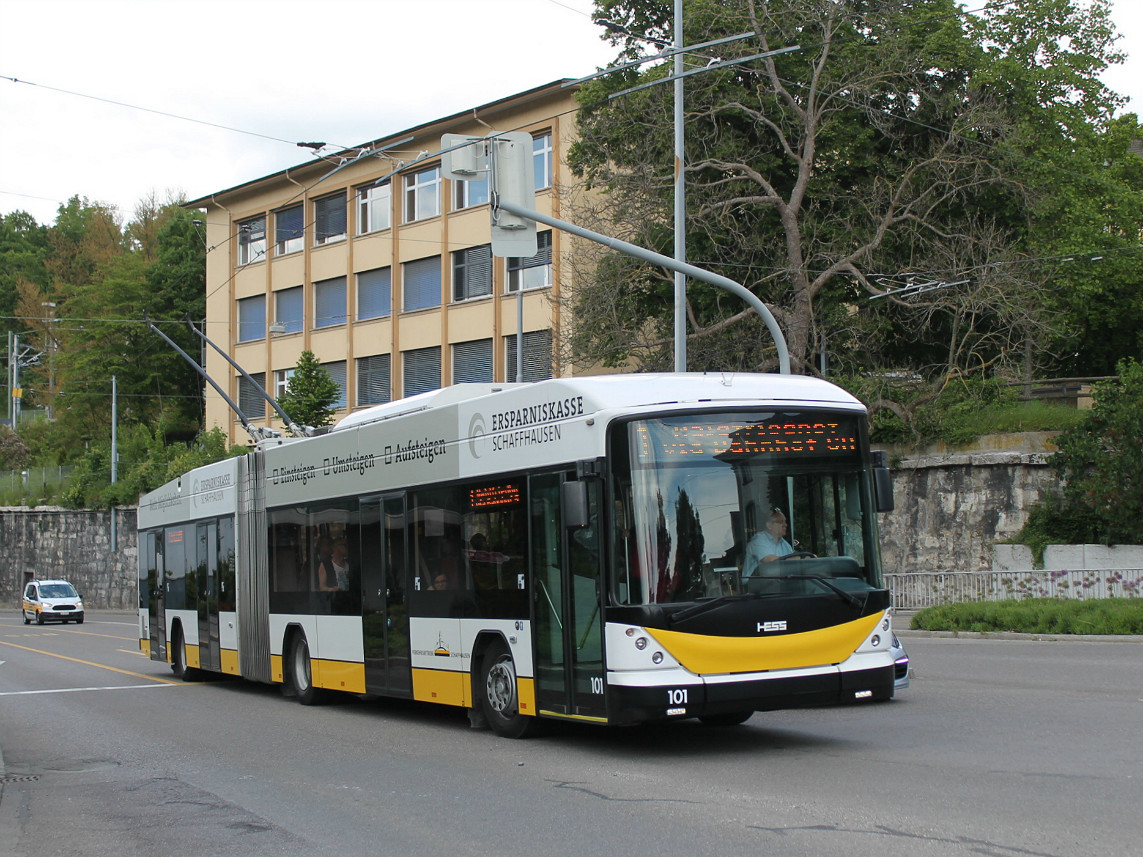 Шаффхаузен, Hess SwissTrolley 3 (BGT-N2C) № 101
