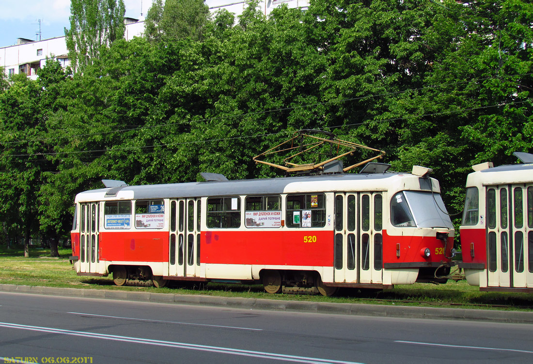 Харьков, Tatra T3SUCS № 520