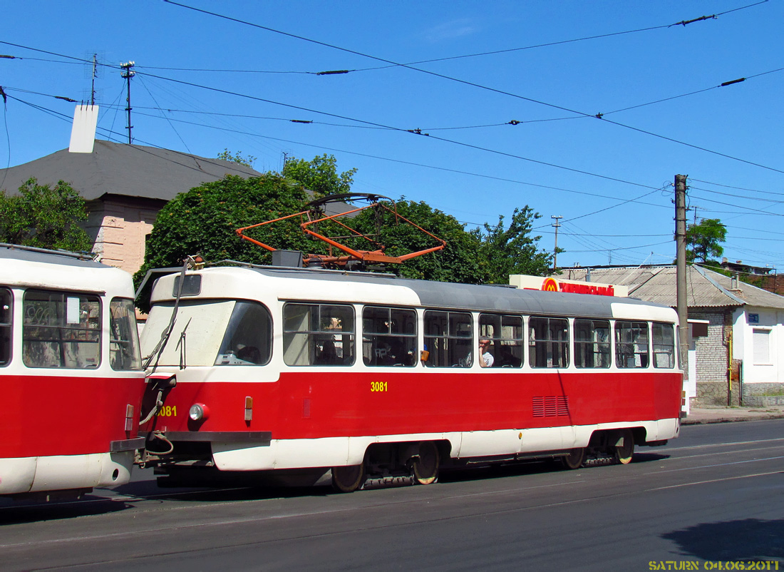 Charków, Tatra T3SUCS Nr 3081