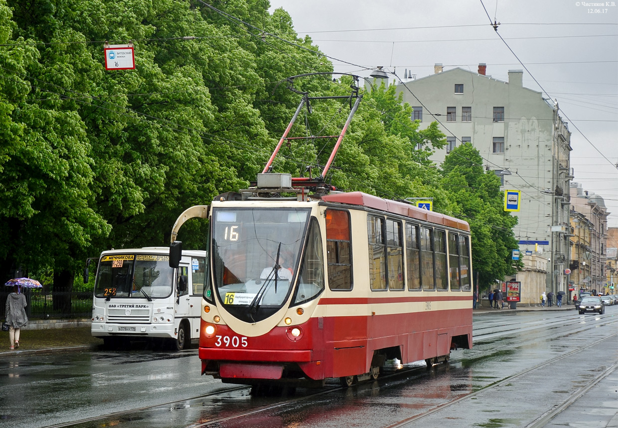 Санкт-Петербург, 71-134А (ЛМ-99АВН) № 3905