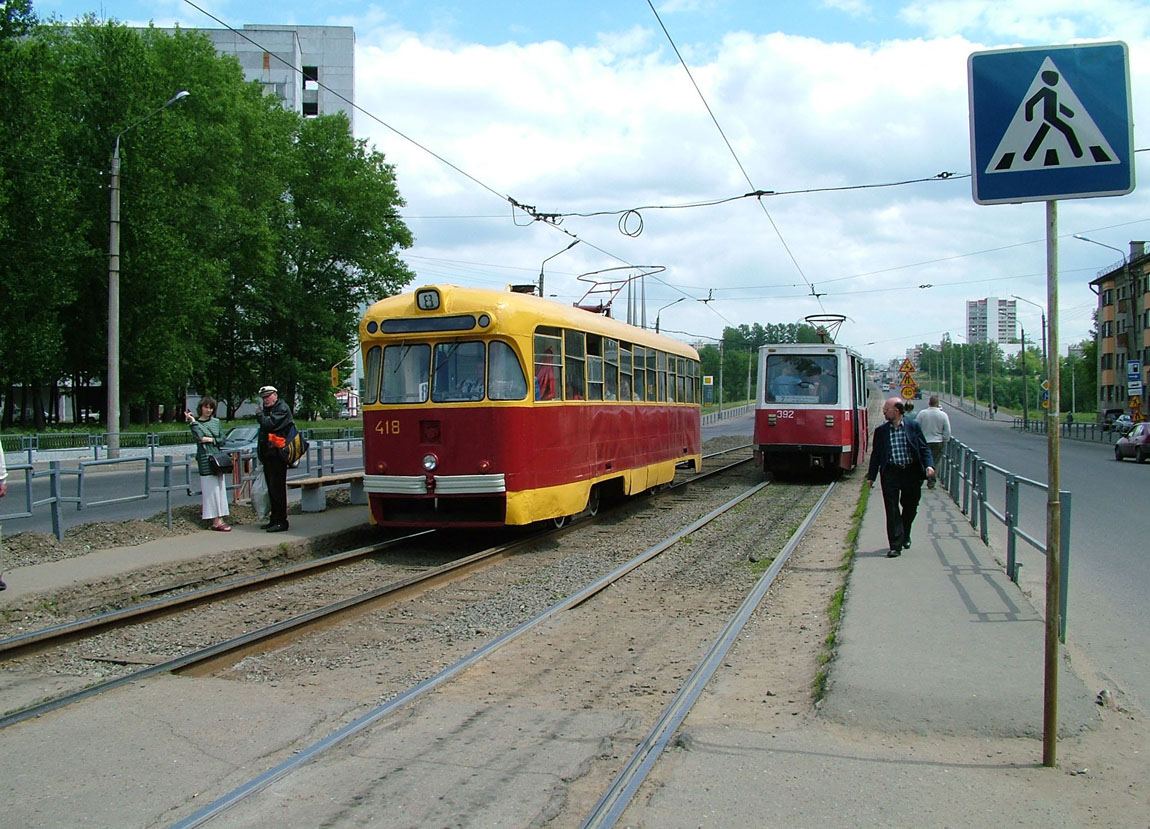 Vitebskas, RVZ-6M2 nr. 418; Vitebskas, 71-605A nr. 392