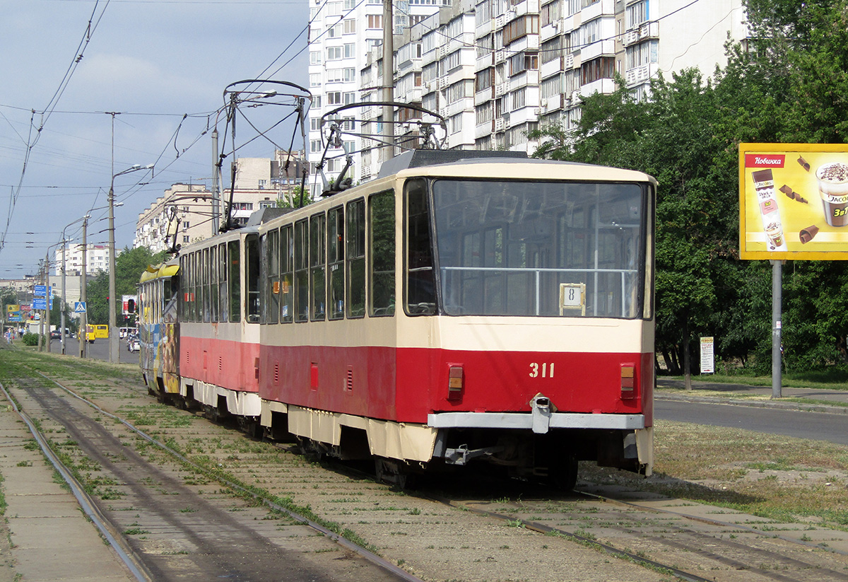 Kyjev, Tatra T6B5SU č. 311