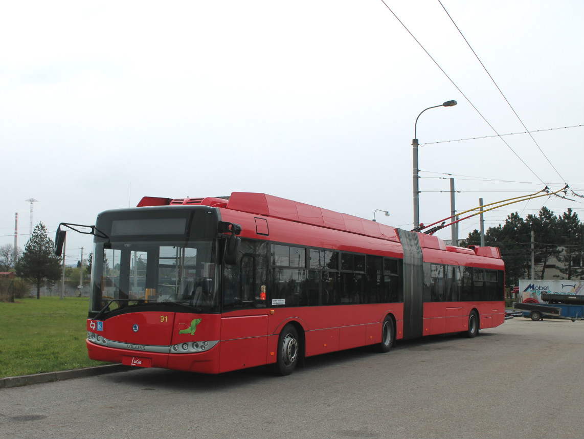 Czeskie Budziejowice, Škoda 27Tr Solaris III Nr 91