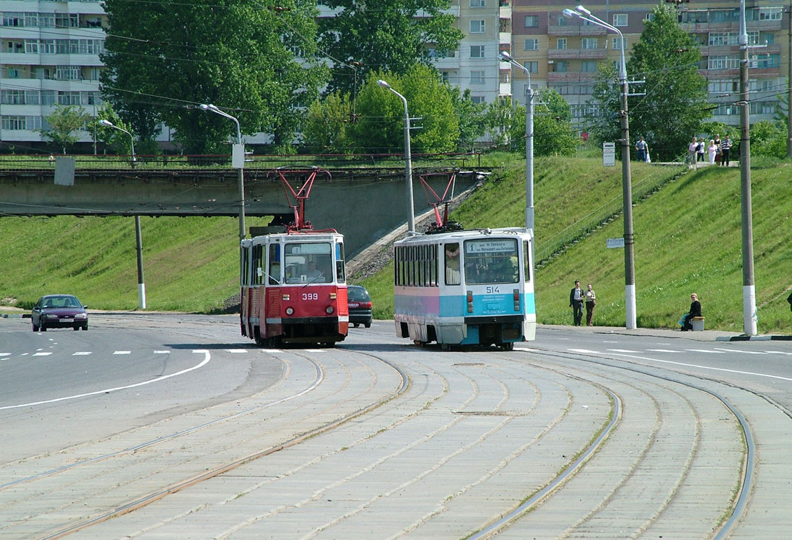 Витебск, 71-605А № 399; Витебск, 71-608КМ № 514