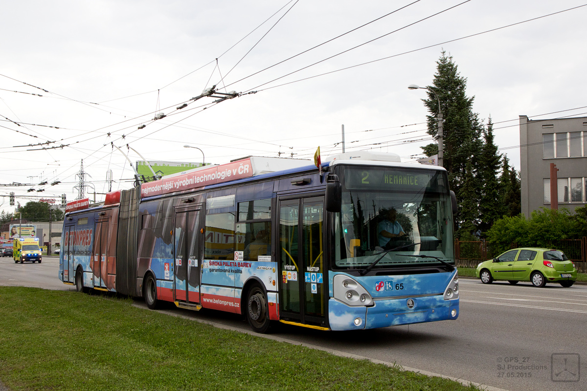 Ческе-Будеёвице, Škoda 25Tr Irisbus Citelis № 65