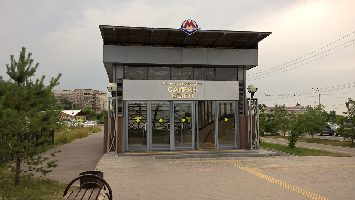 阿拉木圖 — Line 1 — Stations