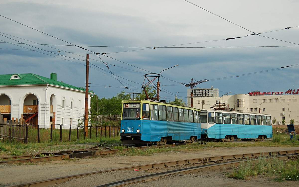 Tšeljabinsk, 71-605 (KTM-5M3) № 2118; Tšeljabinsk, 71-605 (KTM-5M3) № 2120