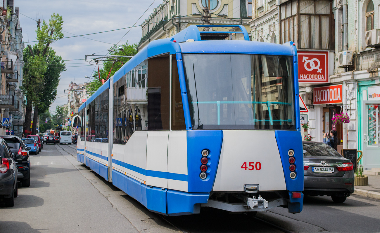 Киев, 71-154М-К № 450; Киев — Парад трамваев 17.06.2017