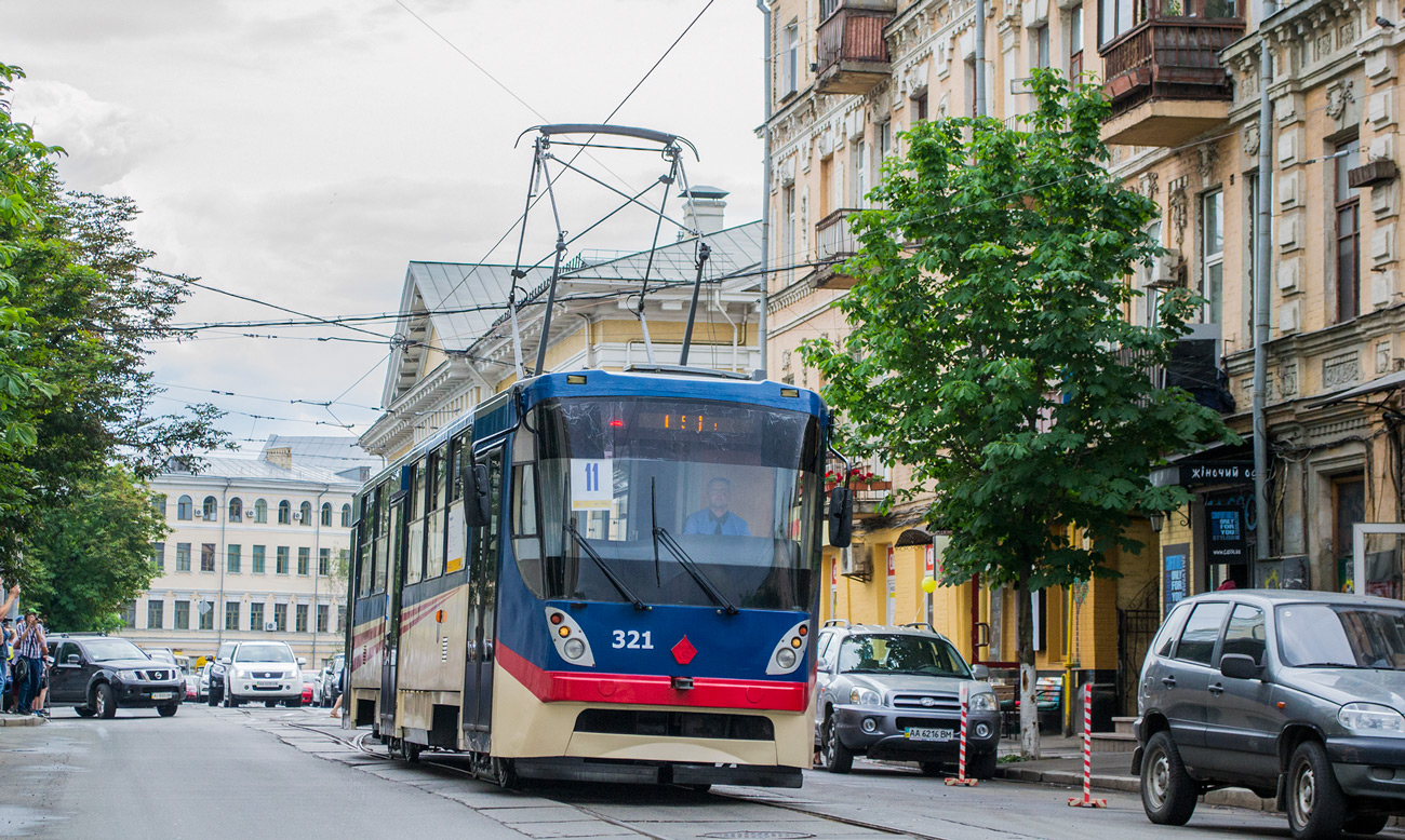 Киев, К1 № 321; Киев — Парад трамваев 17.06.2017