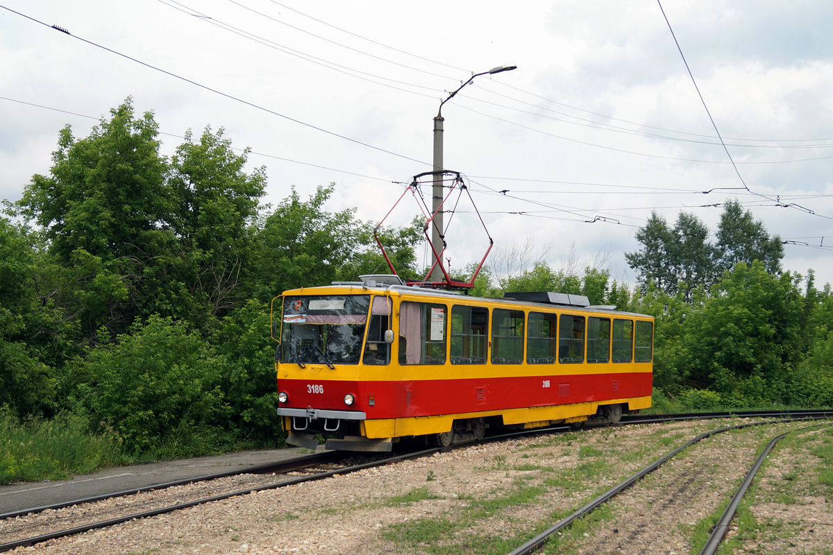 Барнаул, Tatra T6B5SU № 3186